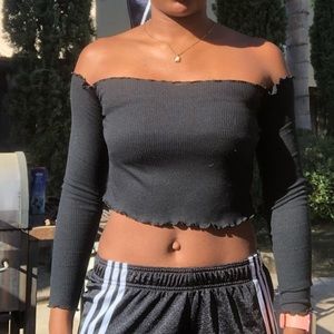 Black Long Sleeve blouse